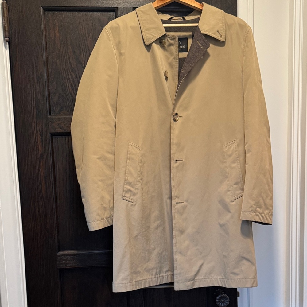 Schneider's of Salzburg Men's Tan Overcoat